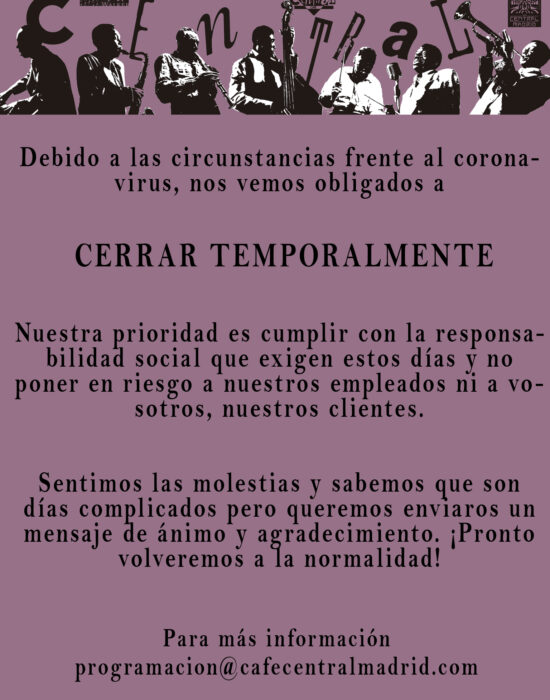 Cartel Cierre